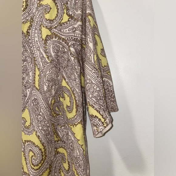 Talbots Women’s Paisley Button Cardigan Sweater - Picture 6 of 7